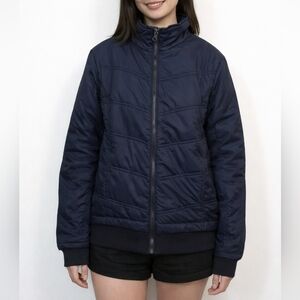 Outer Boundary Navy Puffer Jacket – Women’s Size Small – NWT
